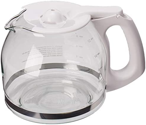 Mr. Coffee Replacement 12-Cup Glass Carafe White