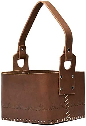 마테차 휴대용 가방 색상 택1 BALIBETOV Rustic Genuine Leather Yerba Mate Gourd Bag I Premium Handmade Yerba Mate Cup and Thermo Bag for Work Outdoor Travel Picnic