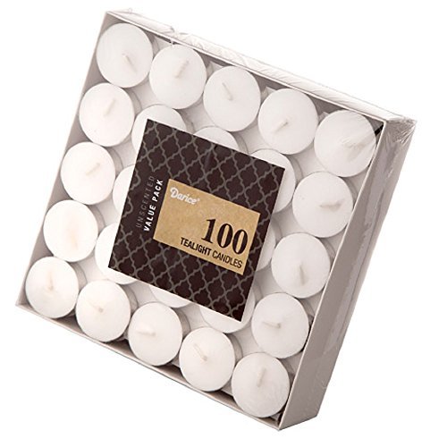 Country Dreams Unscented Tea Lights 100/Pkg-White