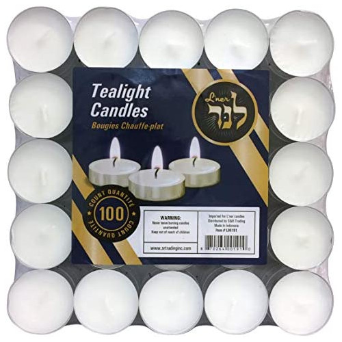 Lner Tea Lights Candles -팩 300 White Unscented Candle 3.5 Hour Burning 타임 - Wedding Home Parties Special Occasions