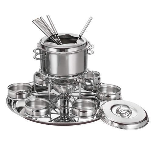 Tramontina Gourmet 컬렉션 프로페셔널 16 Pc. 스테인레스 스틸 Fondue Set