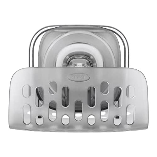 OXO Good Grips StrongHold Suction Sink Caddy,Gray,One size