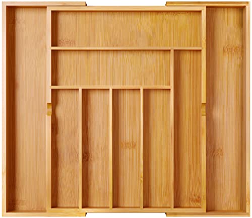 공간 확장 가능한 수저정리함 수저통 Expandable Utensil Drawer Organizer