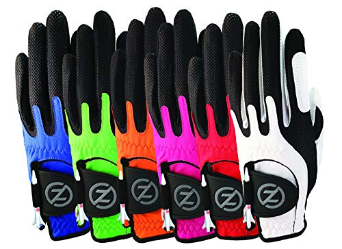 주니어 골프장갑 왼쪽 6개세트 Zero Friction Junior Compression-Fit Synthetic 골프 Glove 6Pk