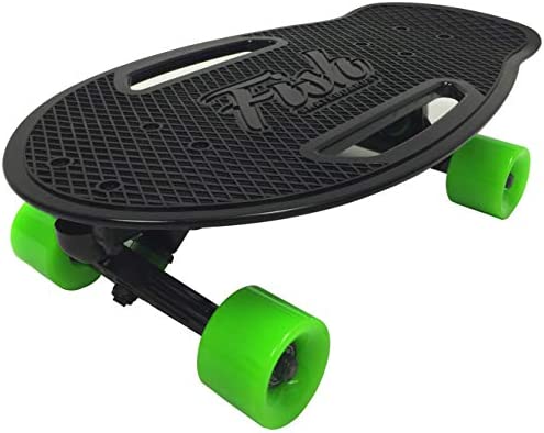 Fish Adults and Kids Skateboard u2013 Mini Longboard Cruiser u2013 Light Weight and Portable u2013 Beginners to Experts