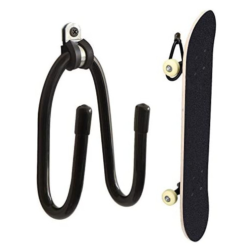 스케이드보드 거치대 Kesywale 2팩 Skateboard Wall Mount 조절되는 Hanger Holder Hook Rack Display Guitar Skateboards Longboards Skis Snowboards Water More