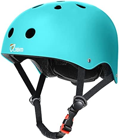 JBM Skateboard Helmet CPSC ASTM Certified Impact Resistance Ventilation Multi-Sports 사이클링 Skateboarding Scooter Roller Skate Inline Skating Longboard
