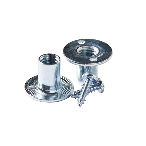 Escape Climbing 2-Hole Commercial T-Nuts 3/8-16 t-Nuts Rock Walls Indoor Outdoor Use