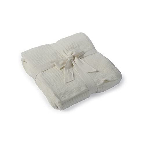 소파에 무심하게 툭 인테리어 담요 색상 택1 Barefoot Dreams CozyChic Lite Ribbed Throw Carbon