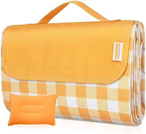피크닉 체크 돗자리 색상 택1 SAMSIER Large Picnic Blanket