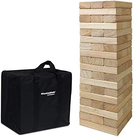 자이언트 젠가 EasyGoProducts 54 Piece Large 우드 Block Stack