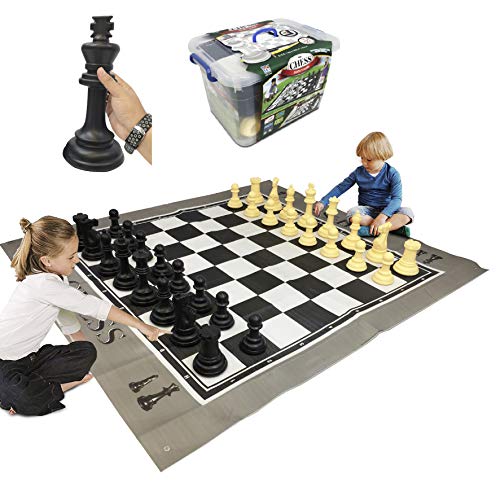 자이언트 체스 세트 EasyGoProducts EGP-TOY-018 EasyGo Giant Mat Chess