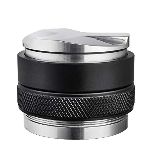 투인원 템퍼 58mm Coffee Distributor & Tamper, MATOW Dual Head Coffee Leveler Fits for Portafilter, Increased Adjustable Depth- Professional Espresso Hand Tampers