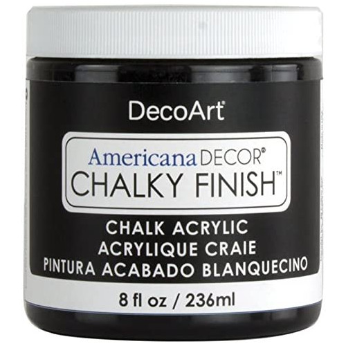 Deco 아트 Americana Chalky Finish Paint 8oz Carbon