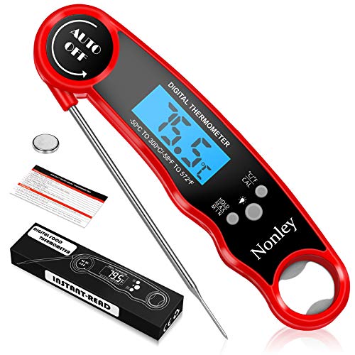 스테이크 온도계 Nonley Instant Read Meat Thermometer