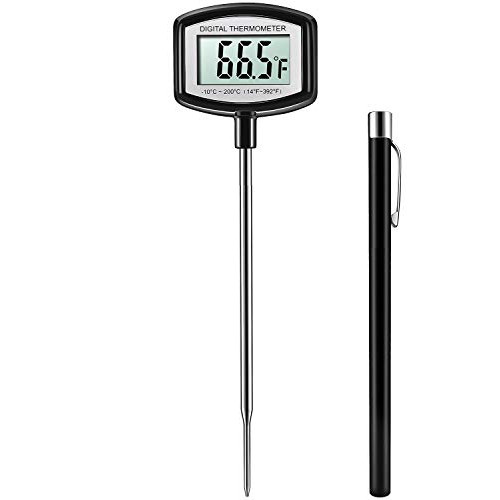 스테이크 온도계 KTKUDY Large LCD Meat Thermometer