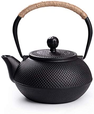 Sharemee - 매트 Japanese Cast 아이언 Teapot 스테인레스 스틸 Infuser 800ml/27oz