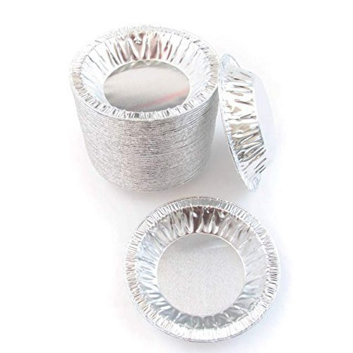 4 1/2" Disposable 알루미늄 Tart Pan #450 100