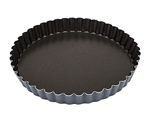타르트 팬 MATFER BOURGEAT Exopan Fluted Tart Pan with Removable Bottom, 9 1/2