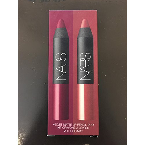 립라이너 Nars Velvet 매트 Lip 펜슬 Duo Damned Walkyrie 1.8 gram x 2