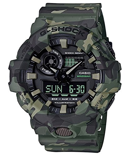 카시오 손목시계 G-SHOCK 지샥 위장 GA-700CM-3A 남성