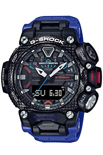 카시오 손목시계 G-SHOCK 지샥 GRAVITYMASTER 블루투스 탑재 카본 코어 가이드 구조 GR-B200-1A2JF 남성