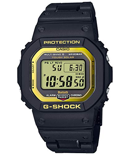 카시오 손목시계 G-SHOCK 지샥 블루투스 탑재 전파 솔라 GW-B5600BC-1JF 남성
