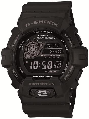 카시오 손목시계 G-SHOCK 지샥 전파 솔라 GW-8900-1JF 블랙