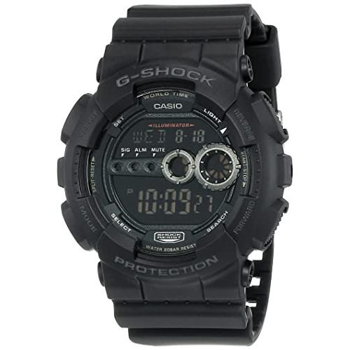 [G・쇼크]G-SHOCK 카시오CASIO 손목시계 오름 휘도LED GD100-1B 역수입품 [병행수입품]