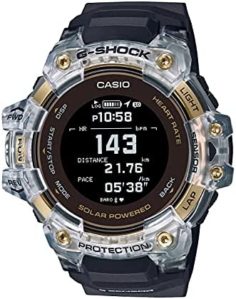 카시오 손목시계 G-SHOCK 지샥 G-SQUAD GBD-H1000-1JR 남성 블랙