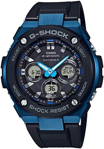 카시오 손목시계 G-SHOCK 지샥 G-STEEL 전파 솔라 GST-W300G-1A2JF 남성