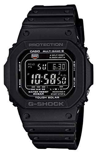 카시오 손목시계 G-SHOCK 지샥 전파 솔라 GW-M5610-1BJF 블랙