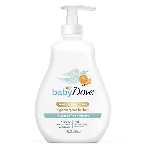 핸드크림 Dove Baby Lotion Sensitive Moisture 13oz Fragrance-Free 384ml 3 Pack