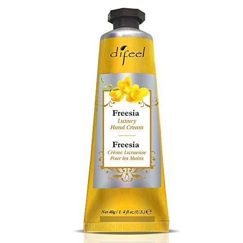 핸드크림 Difeel Ultra Moisturizing Hand Cream Freesia 100% Pure Natural Oil 비타민 E 1.4oz 6-Pack