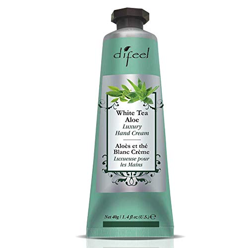 핸드크림 Difeel Hand Cream - White Tea Aloe 100% Natural Oil 비타민 E 1.4oz 2-Pack