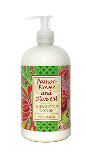 핸드크림 Greenwich Bay PASSION FLOWER Hand & Body Lotion Cocoa Butter Shea Virgin Olive Oil No Parabens 16 Oz.
