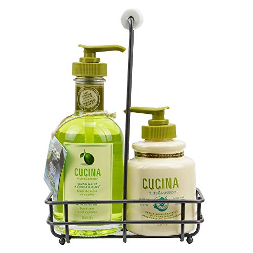 핸드크림 Fruits Passion NEW Cucina Regenerating Hand 케어 Duo Lime Zest & Cypress