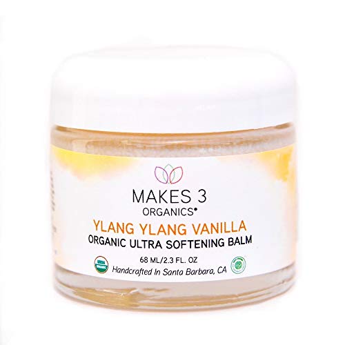 핸드크림 Makes 3 Organics ylang vanilla hand balm - 2.3oz 2.3 Ounce