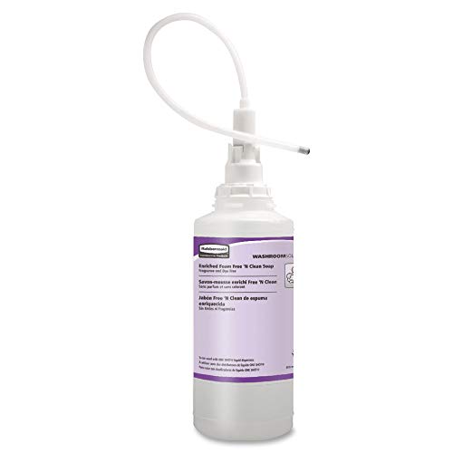 핸드크림 Rubbermaid Commercial FG4015411 Enriched Hand Soap Lotion Moisturizers Foam - 800ml Free N Clean