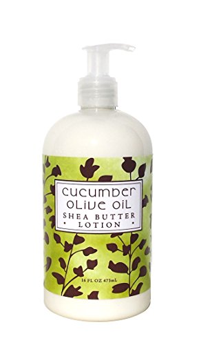 핸드크림 Greenwich Bay CUCUMBER OLIVE OIL Shea Butter Hand & Body Lotion Enriched Cocoa 16 oz