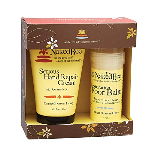 핸드크림 Naked Bee Orange Blossom Honey Serious Restoration Hands & Feet 선물세트