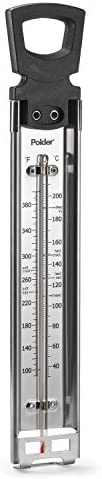 Polder THM-515 Candy/Jelly/Deep Fry Thermometer<!-- @ 6 @ --> Stainless Steel by Polder