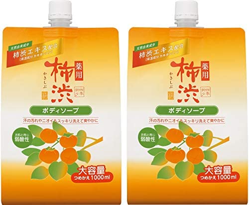 구마노 유지 【(정리)수습구매】 약용시 삽바디 soap 힐체용1000ml×2개 1.0리터 (x 2)