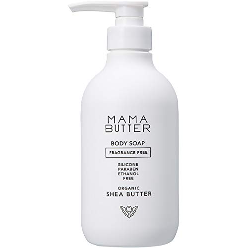 MAMA BUTTER(마마 버터) 무첨가 바디 soap 무향료 【오거닉 (Sheabutter)시어버터 배합 오름 보습】 500ml 500밀리미터 (x 1)