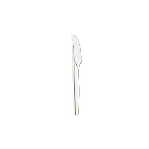 HeloGreen Eco-friendly Biodegradable Compostable Cornstarch Disposable Microwavable Elegant Premium Medium Weight Cutlery