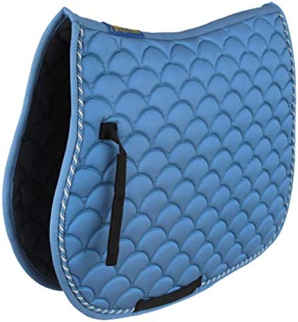 Horse English Quilted Contoured All-Purpose Trail Saddle Pad 7296