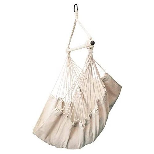 Highwild Hanging Rope Hammock Chair Swing Seat Any Indoor Outdoor Spaces - 500 lbs Weight Capacity 블루 & Green