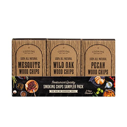 Pecan Mesquite Oak 우드 Chips Smoking Smoker 악세사리 Grill & Grilling Meat Delicious Smoke Flavor