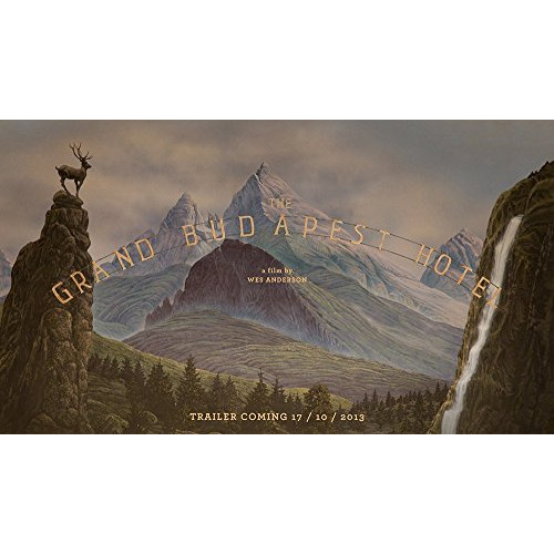 JIONK® Grand Budapest Hotel Movie Poster 24X36