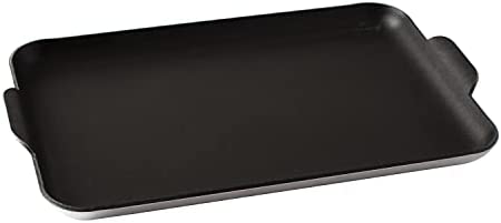 Nordic Ware 10-1/4-Inch 17-1/2-Inch 2 Burner Griddle 16.5" x 9.875" .375" Black